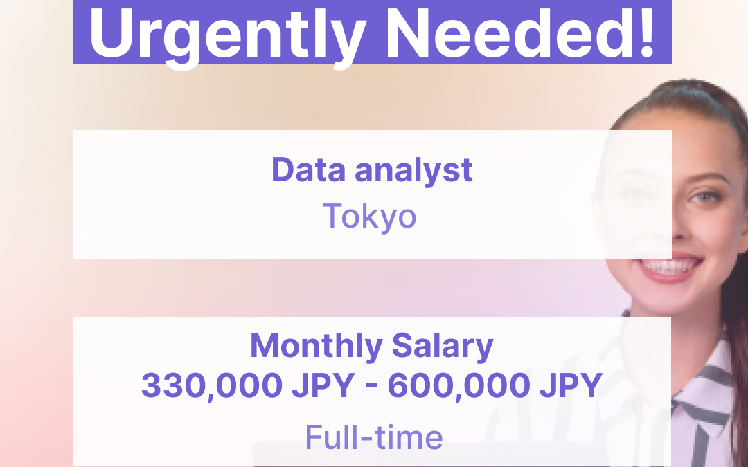 Data Analyst/Consultant (Working Location: Remote/Tokyo) – JB2022091318700