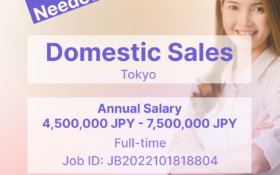 Domestic Sales (Tokyo) – JB2022101818804